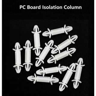 100Pcs PCB Isolation Column LCF Series Double-Head Nylon Spacer 3mm Circuit Board Bracket Support Column Fixed Column Cột Hai Đầu Cách Ly PCB LCF 3mm