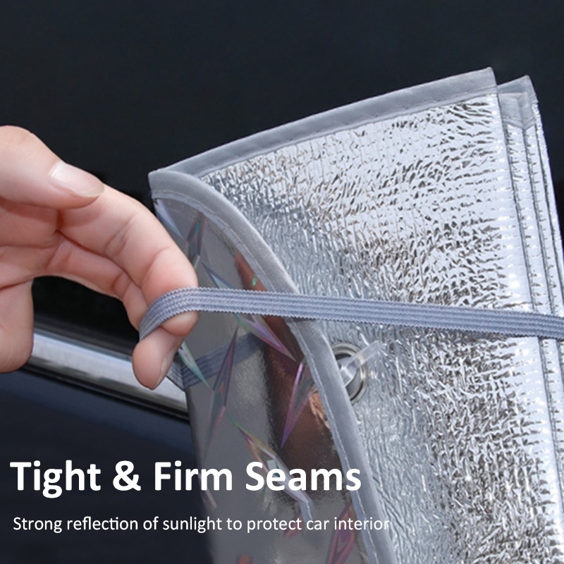 Tấm Che Nắng Cách Nhiệt Màu laser Cho Cửa Sổ Xe Hơi