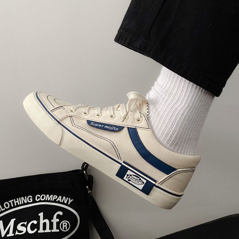 Giày Thể Thao Thoáng Khí Phong Cách Hàn Quốc Thời Trang Cho Nam