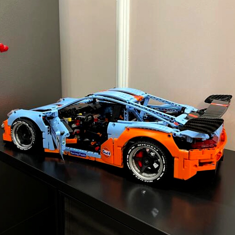 Đồ chơi lắp ráp mô hình siêu xe Porsche 911 GT3 RS  Sport Cars  2703pcs