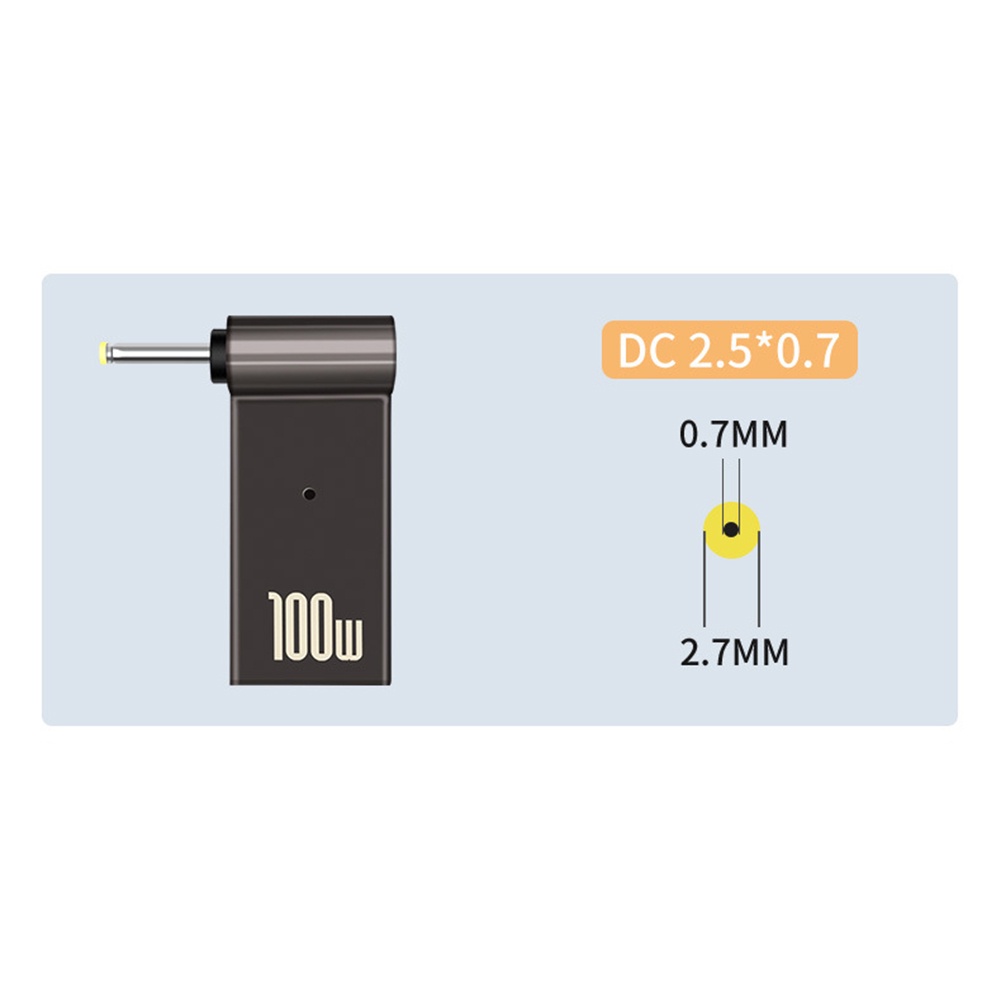 Đầu Nối Nguồn USB Type-C 100W Cho Laptop