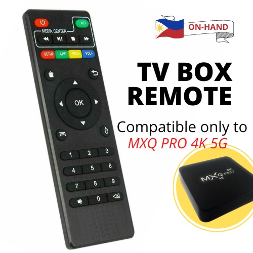 Điều khiển từ xa ON-HAND cho hộp TV MXQ PRO 4K 5G