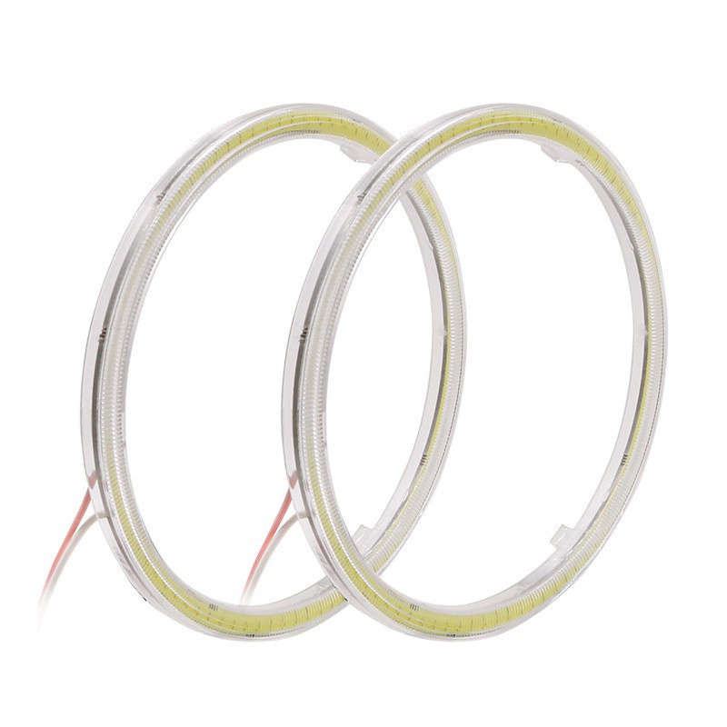 1 Đèn Pha LED Dạng Vòng Halo 9-30V 60MM 70MM 80MM 90MM 100MM 110MM 120MM Cho Xe Hơi / Xe Máy