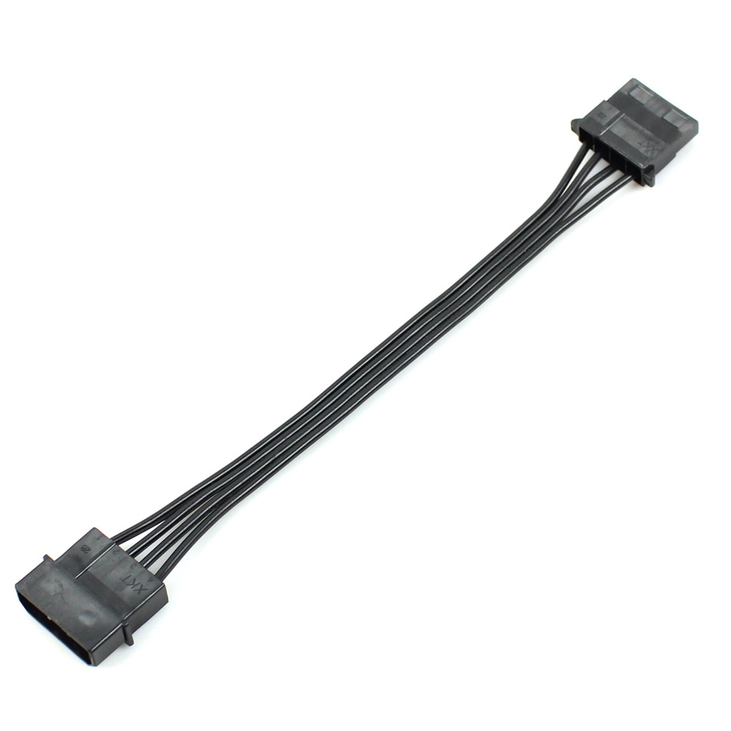 Cáp Nối Dài XT-XINTE 4 Pin Male Sang Female 4P IDE 20cm 18AWG Cho Kết Nối Máy Tính Molex