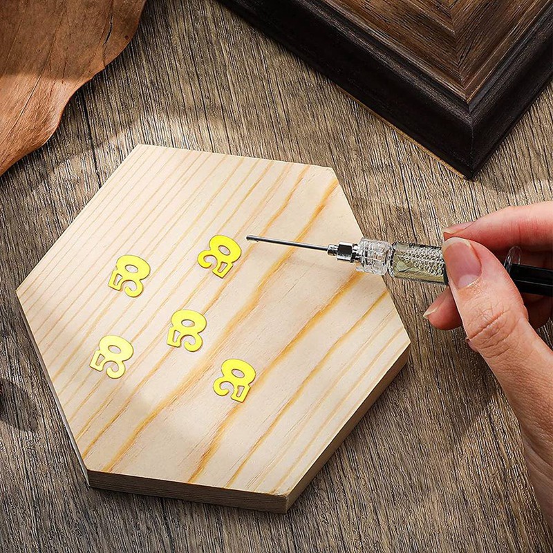 Bộ 24 Đầu Khóa Blunt 1 Inch Bằng Thép Không Gỉ (8,10,12,14,16,18Gauge)