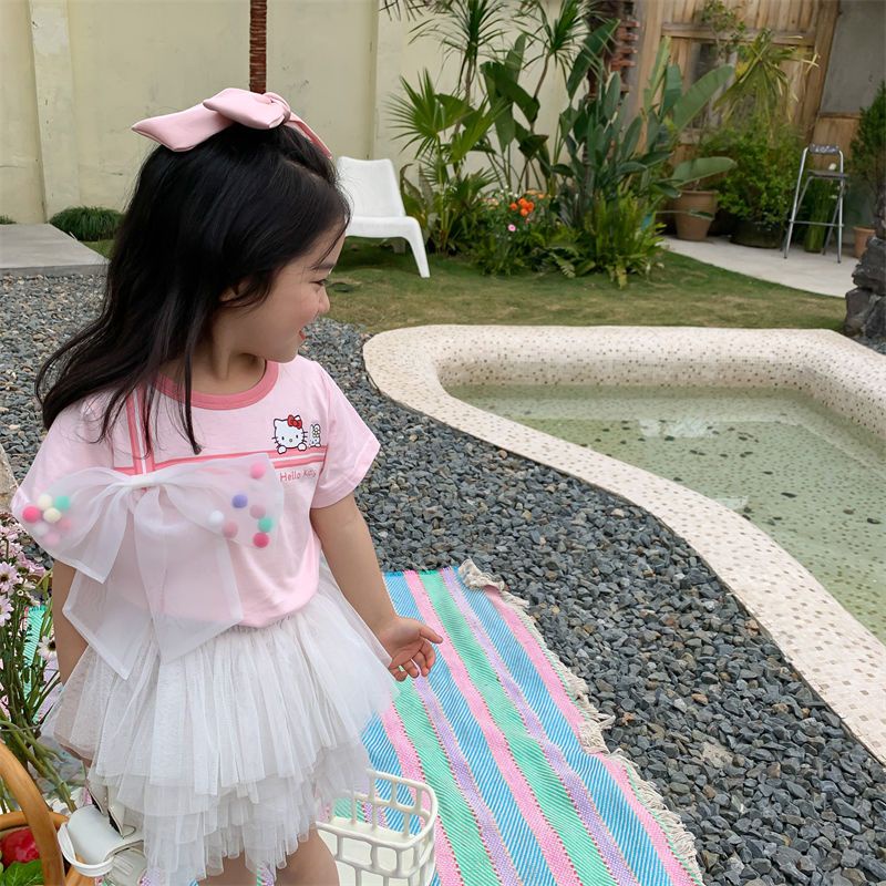 Áo Thun 100% Cotton Tay Ngắn In Họa Tiết Hoạt Hình Nhanh Khô Thoáng Khí Thời Trang Mùa Hè 2023 Cho Bé