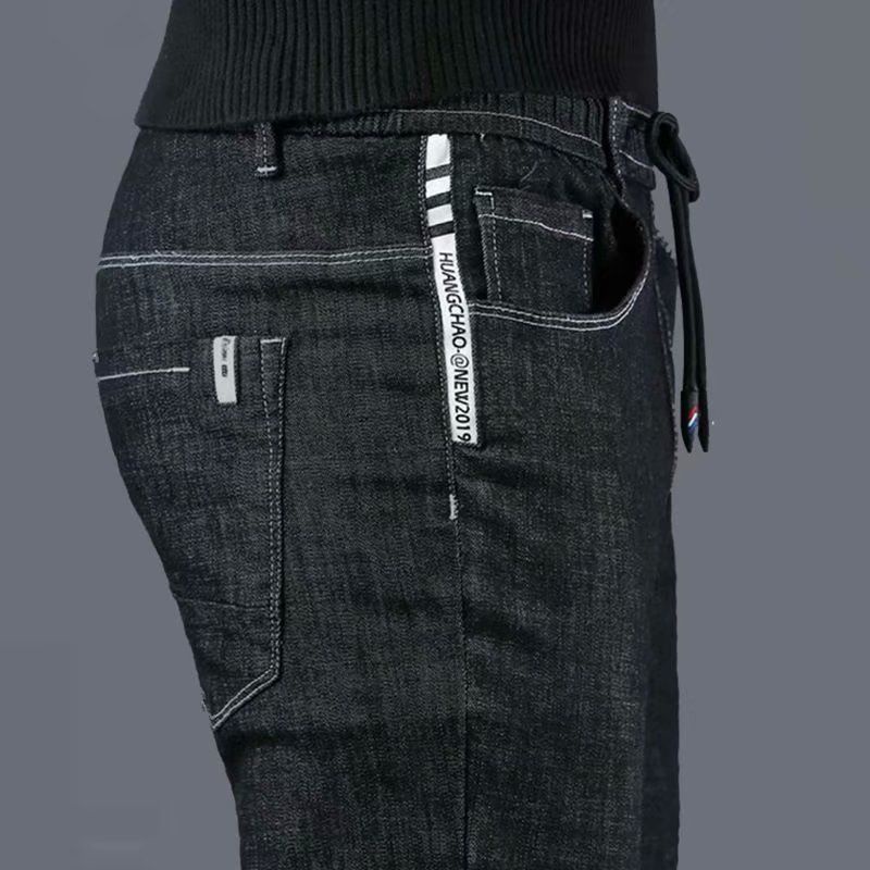 Quần Jean Dài Mỏng Lưng Thun Co Giãn