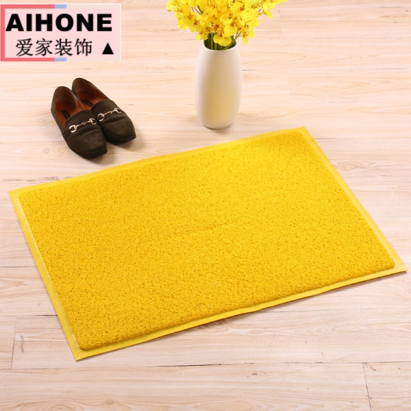 ■Thảm Lót Sàn Chống Trượt Bằng Nhựa Màu Vàng Chất Lượng Cao