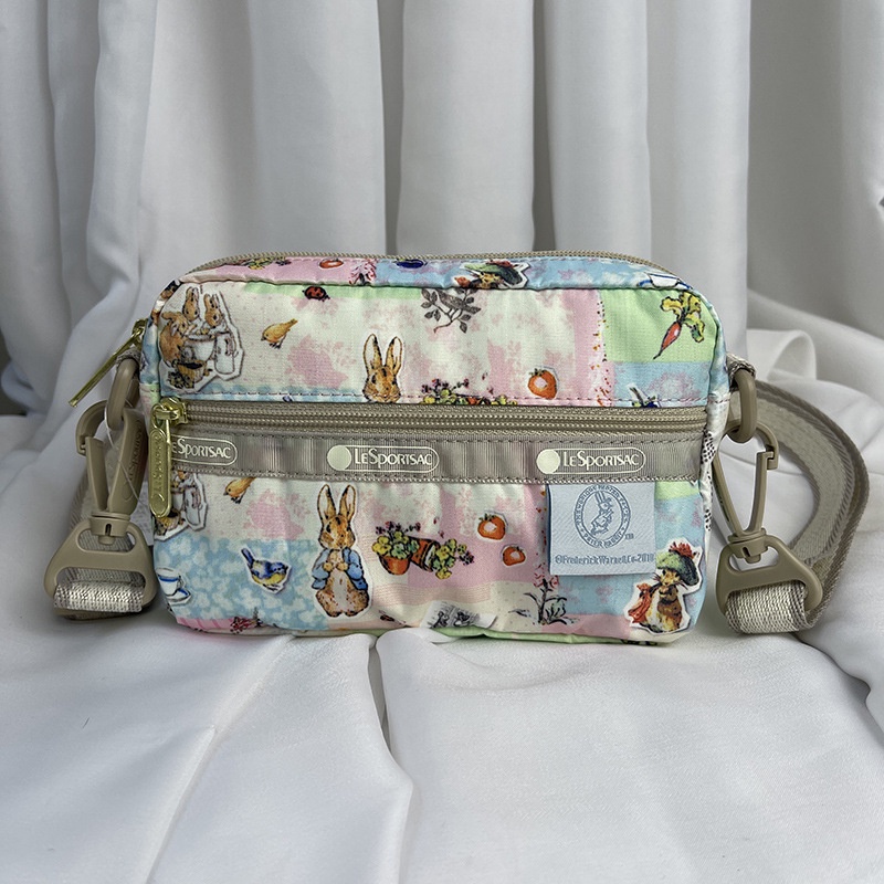 Túi Vải Đeo Chéo Đa Năng In Họa Tiết Hoạt Hình Thời Trang Cho Nữ 3470