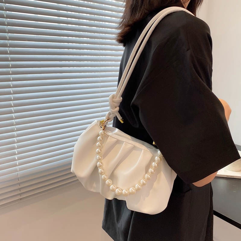 Túi Xách Đính Ngọc Trai Cao Cấp Thời Trang Theo Phong Cách Phương Tây Cho Nữ