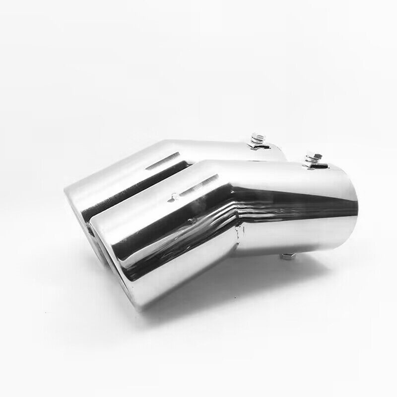 Ống Xả Khí Thải Giảm Thanh Bằng Inox Chuyên Dụng Cho VW Bora Golf 4 Mk4 Jetta Chrome