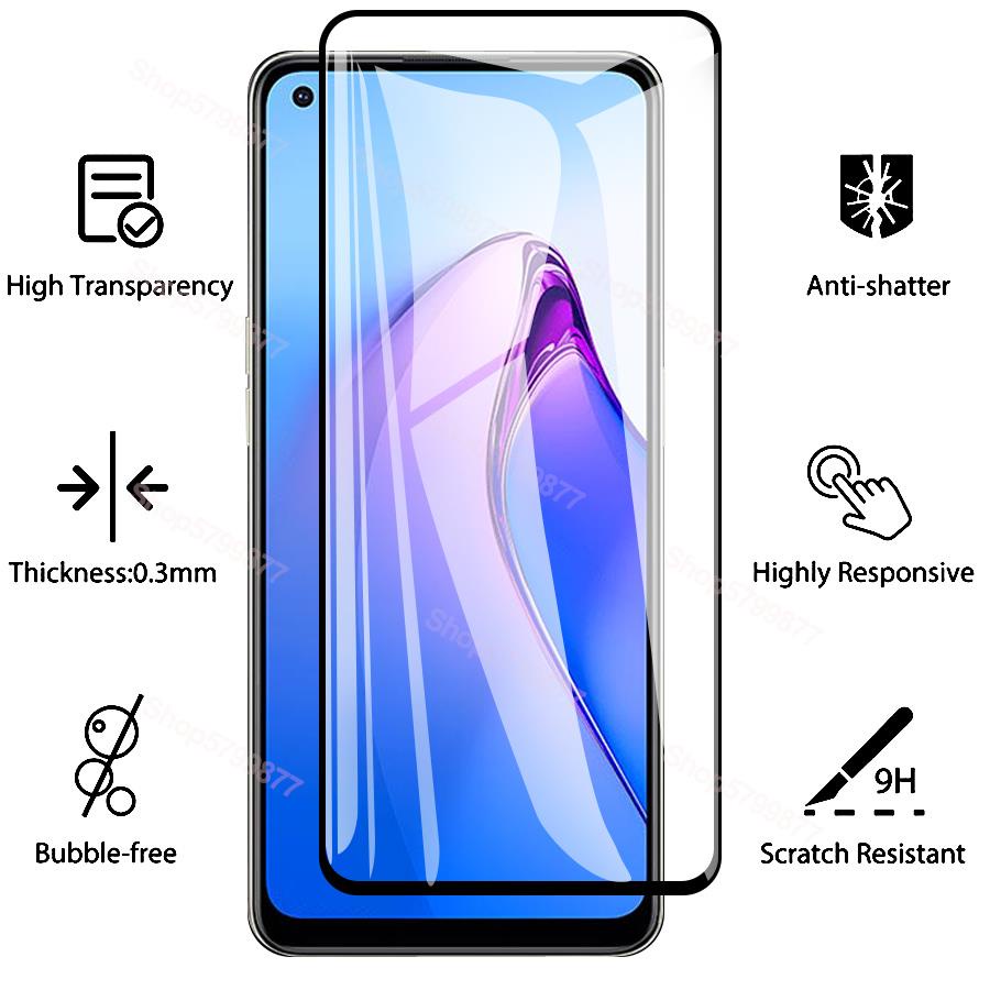 Kính Cường Lực 9D Bảo Vệ Toàn Màn Hình Cho oppo reno 7 A 7a oppo reno 7a