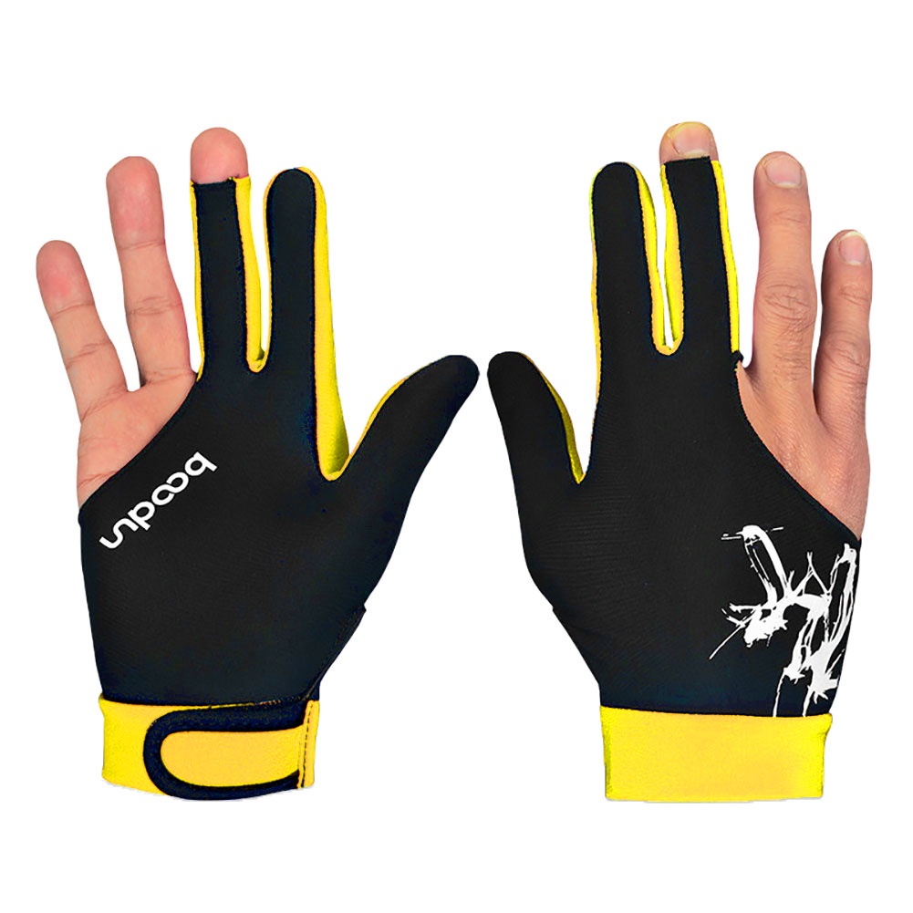 1 Găng Tay Chơi Bida 3 Ngón Trái / Phải Co Giãn Thời Trang Unisex