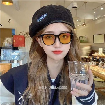Kính Mát Gọng Đen / Nâu Phong Cách Hàn Quốc Thay Đổi Màu Sắc Dành Cho Nam