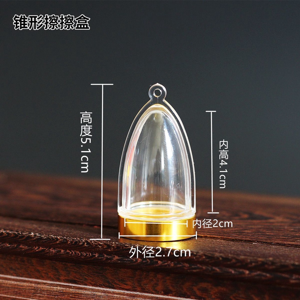 Vỏ Hộp Đựng Khăn Giấy / Mặt Dây Chuyền Mở Ra Được Trong Suốt Kagyu5.040