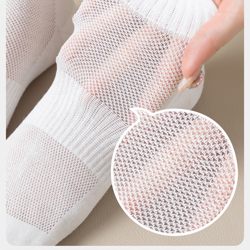 Vớ cotton Cổ Ngắn Thấm Hút Mồ Hôi Thoáng Khí Mới Mùa Hè Cho Nữ