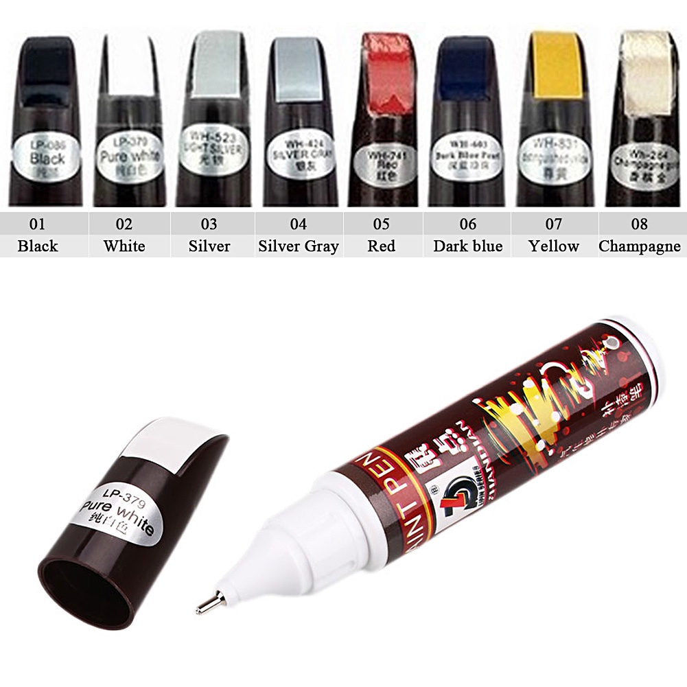 Bút Xóa Vết Trầy Xước Nhiều Màu Sắc Chuyên Dụng Cho Xe Hơi