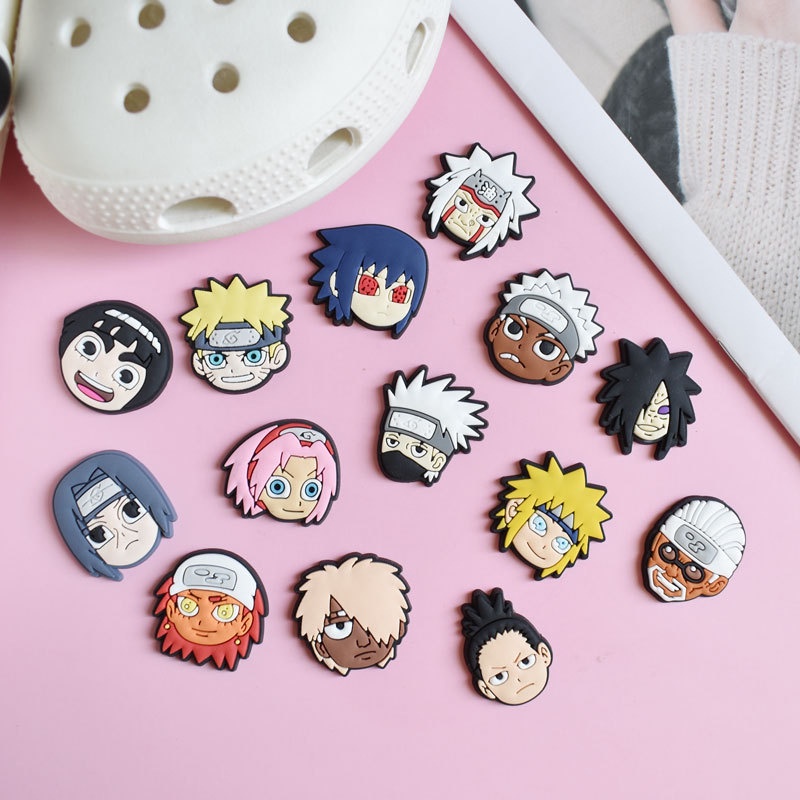Crocs Jibbitz Pins Shounen Anime DIY Giày Nút Quyến Rũ