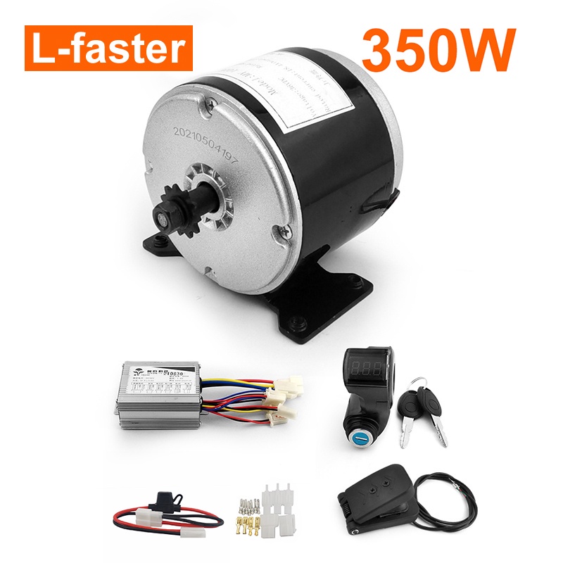 Điện áp 36 Volt 350 Watts DC Motor Kit Động cơ xe đạp điện chất lượng cao Sử dụng chuỗi 25H