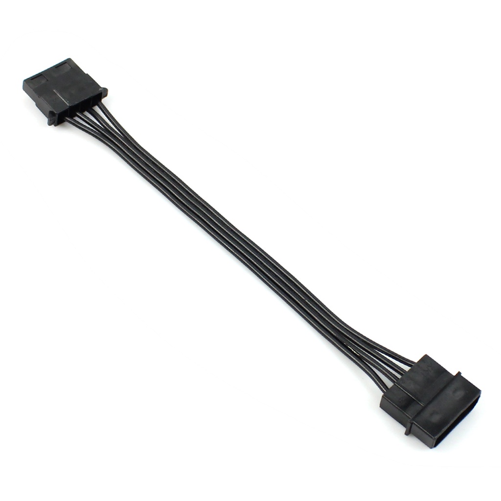 Cáp Nối Dài XT-XINTE 4 Pin Male Sang Female 4P IDE 20cm 18AWG Cho Kết Nối Máy Tính Molex