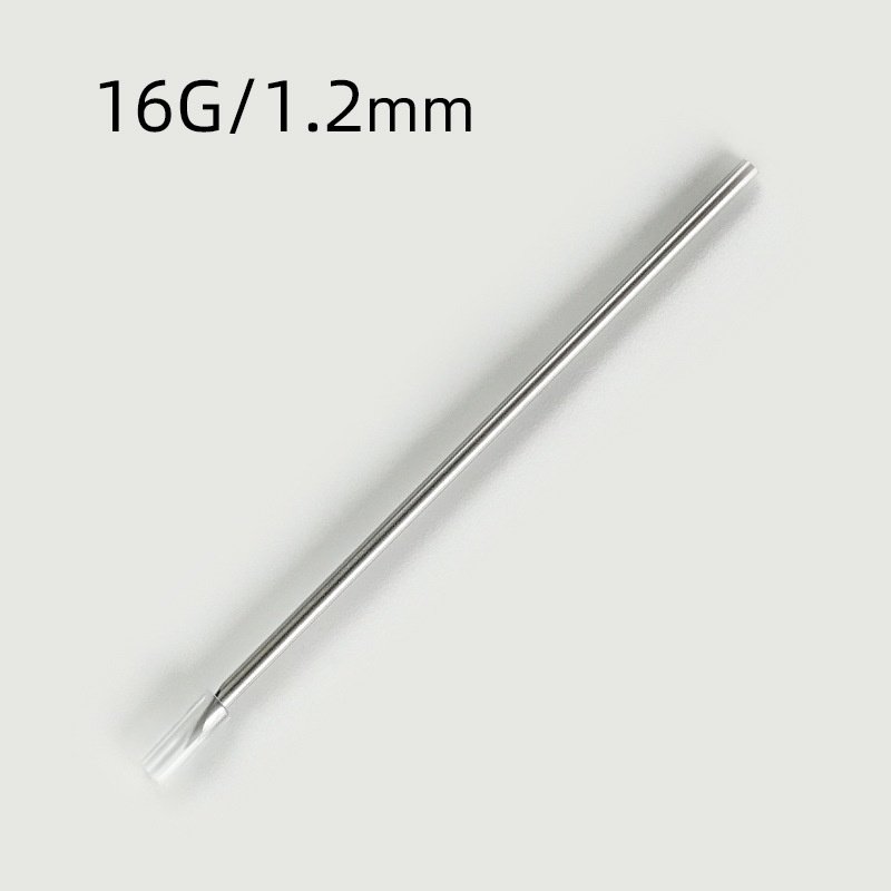 Bộ 100 Kim Xỏ Khuyên Tai / Mũi 12G / 13G / 14G / 15G / 16G Bằng Thép Không Gỉ 12G