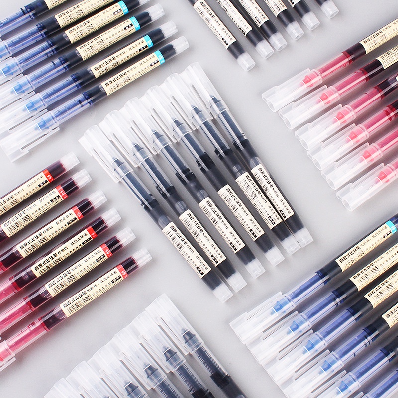 Bút Mực Gel Dạng Lỏng 0.5mm Nhanh Khô Ba Màu Sắc