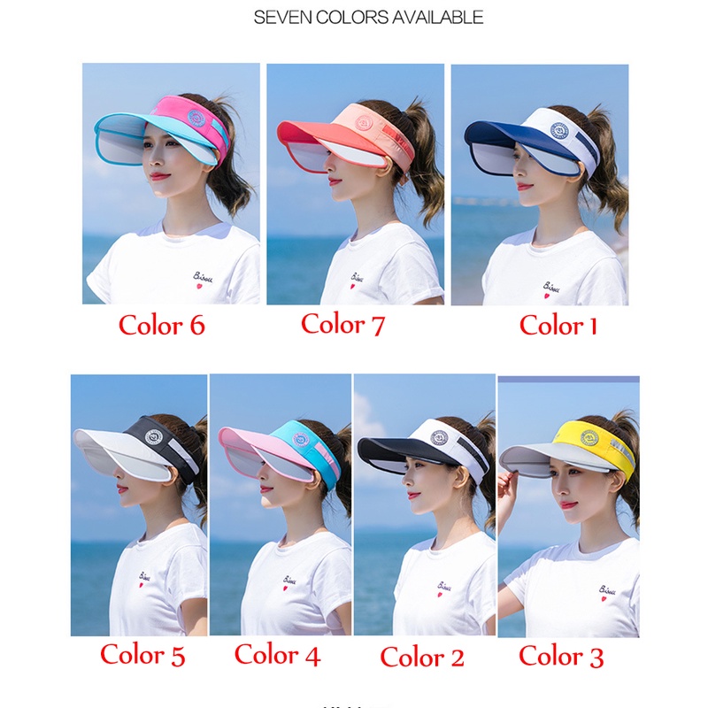 Mũ Rộng Vành Chống Nắng Tia UV Phong Cách Thể Thao Thời Trang Đi Biển Mới 2023 Dành Cho Bạn Nữ