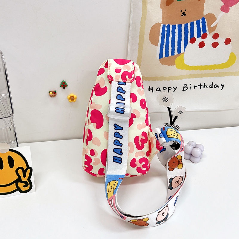 Túi Đeo Chéo Ngực Đựng Điện Thoại Hình Hoạt Hình Thời Trang Dành Cho Nữ