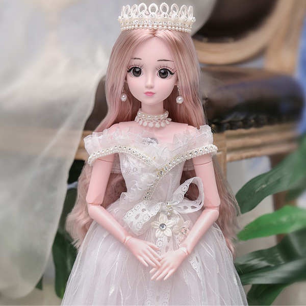 Bộ Đồ Chơi Búp Bê Công Chúa Dễ Thương Cho Bé Gái 3-5 - 8-7 - 9-6 - 10 Tuổi