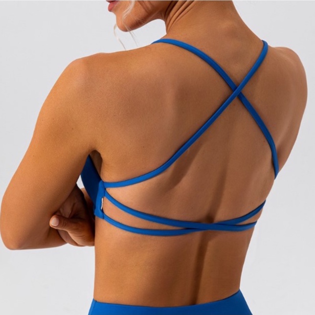 Áo Ngực Thể Thao Đan Dây Chéo Lưng Thời Trang Quyến Rũ Cho Nữ