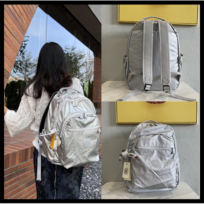 KIPLING Ba Lô Du Lịch Phong Cách Cổ Điển Thời Trang Cho Nữ INS 21305