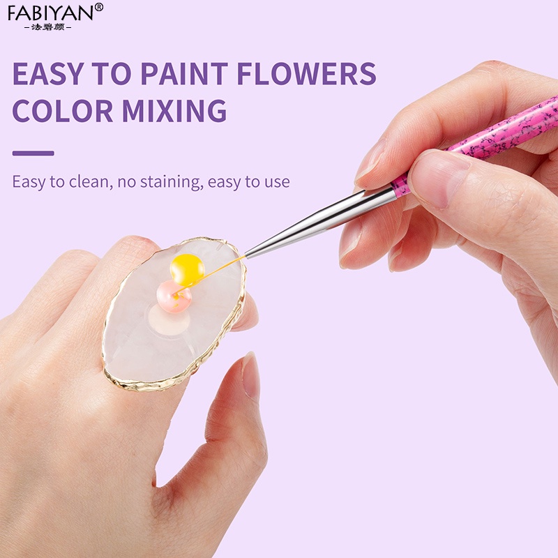 Khay Nhựa Nhiều Màu Sắc Dùng Trưng Bày Móng Tay Giả Tiện Lợi