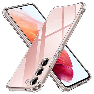 Dành Cho Samsung Galaxy A16 A06 S25 S24 S23 S22 S21 S20 FE S10 Note 10 Plus 9 8 20 Siêu Chống Sốc Mềm Trong Suốt Silicon Ốp điện thoại Mỏng Trong Suốt