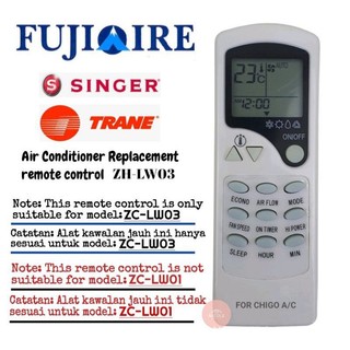 Thiết bị điều hòa không khí zh-l03 zh-l03 thay thế cho fujiaire / trane / singer zh-lw03