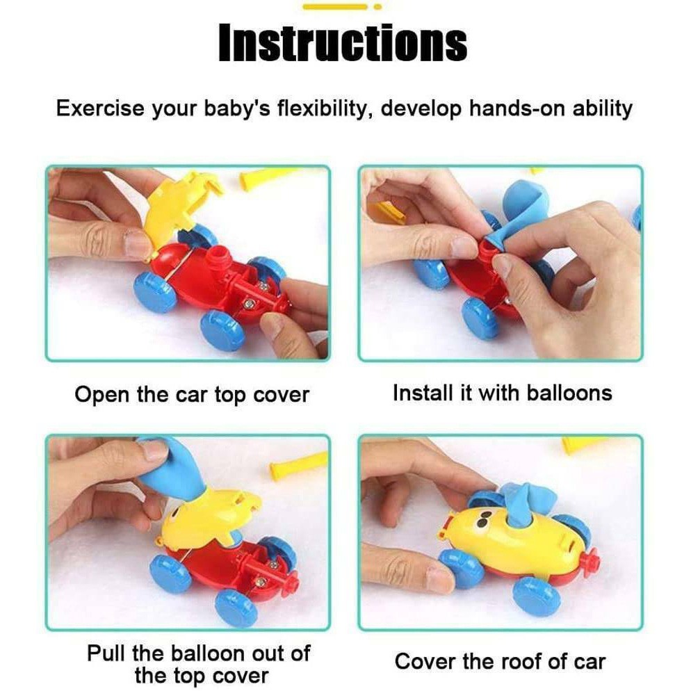 Đồ Chơi Xe Hơi Thổi Bong Bóng Vui Nhộn Cho Bé