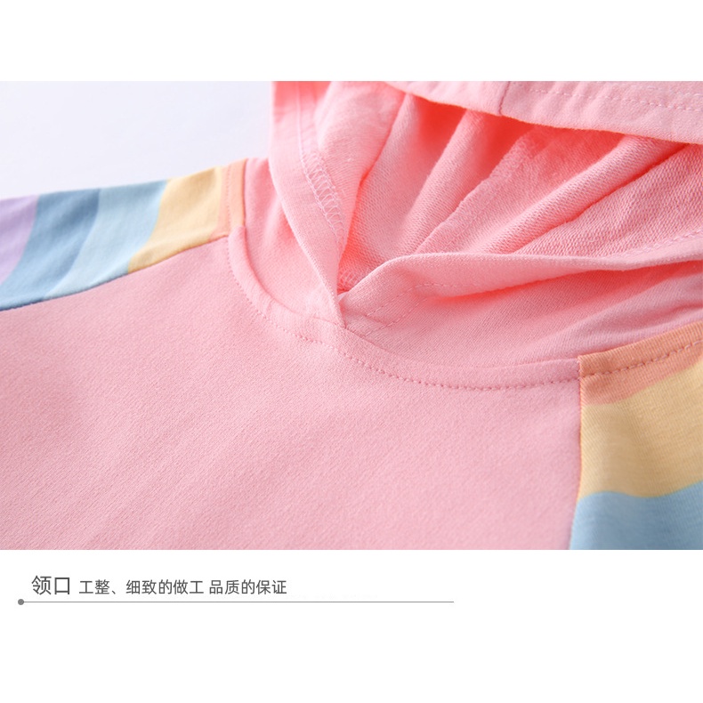 Đầm Hoodie Tay Dài In Hình Elsa Anna Hoạt Hình Dành Cho Bé Gái