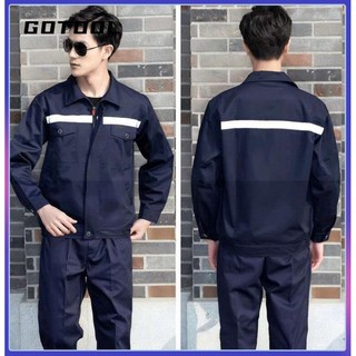【GOTOOL】Áo Khoác Bảo Hộ Lao Động Pe An Toàn Cho Nam Nữ [gotool] Áo Khoác Bảo Hộ Lao Động Tay Dài Chống Phòng Thí Nghiệm