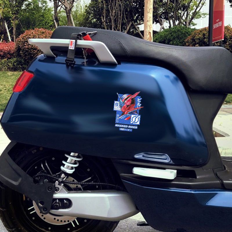 Kamen rider Nhãn Dán anime Hai Chiều Sáng Tạo Trang Trí Xe Hơi garland