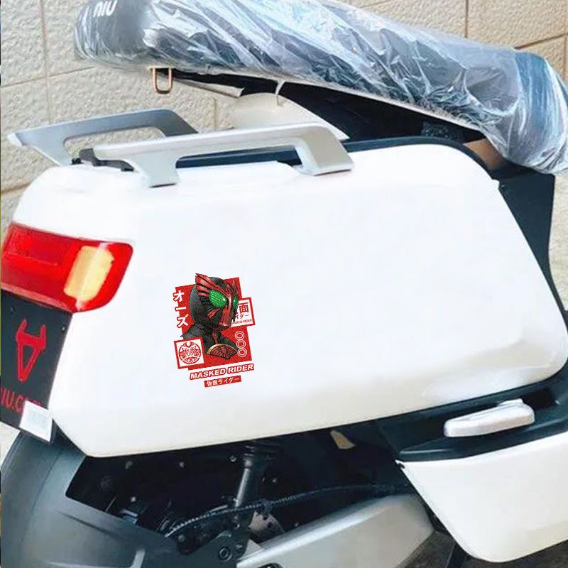 Kamen rider Nhãn Dán anime Hai Chiều Sáng Tạo Trang Trí Xe Hơi garland