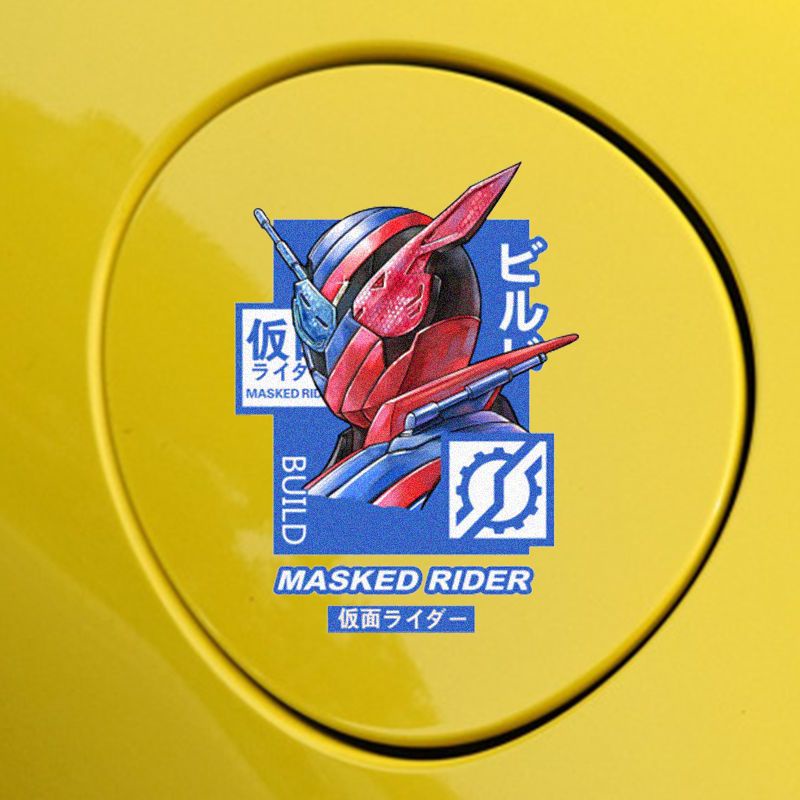Kamen rider Nhãn Dán anime Hai Chiều Sáng Tạo Trang Trí Xe Hơi garland