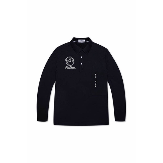 Malban Áo Thun Chơi golf Tay Dài Thoáng Khí Thấm Hút Mồ Hôi Nhanh Khô t23630 Thời Trang Mùa Thu Cho Nam