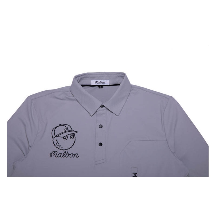 Malban Áo Thun Chơi golf Tay Dài Thoáng Khí Thấm Hút Mồ Hôi Nhanh Khô t23630 Thời Trang Mùa Thu Cho Nam