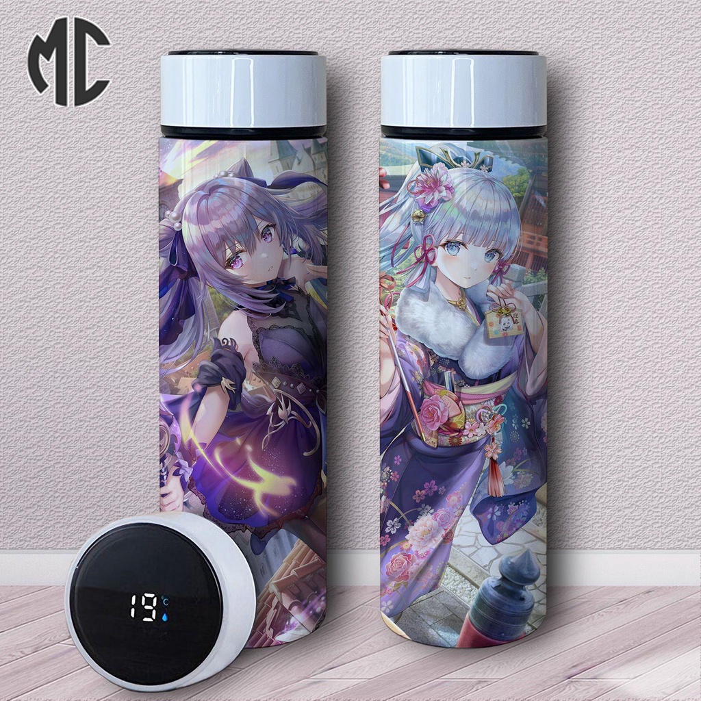 Mc) Cốc Giữ Nhiệt yuanshen yae shenzi kaoshen nasida gan Yushenri aya sanbing anime Thông Minh Genshin Impact  Kaedehara Kazuha  Raiden Shogun  HuTao   Scaramouche  Venti  Klee   Aether  Lumine  Morax  Xiao  zhongli