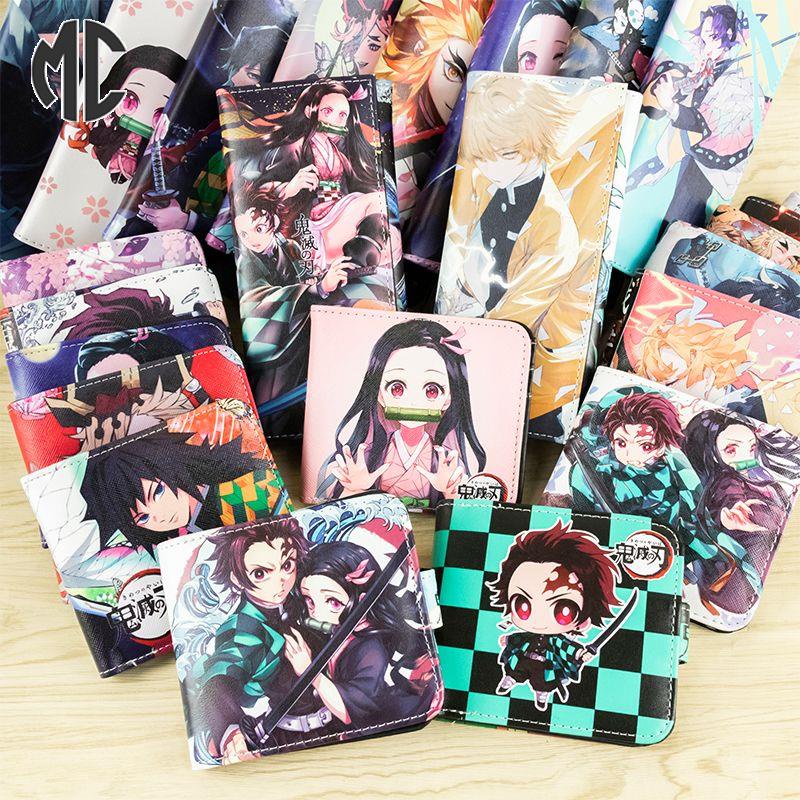 Ví Dài Họa Tiết Hoạt Hình demon slayer tomioka Giyu kanroji mitsuri kamado nezuko demon slayer