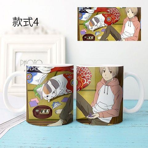Madara Cốc Uống Nước Bằng Gốm Hai Chiều In Hình anime natsume reiko s Có Nắp Đậy