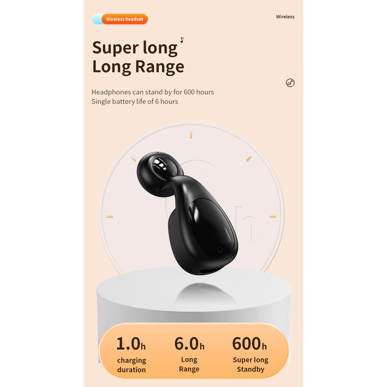 Z58 Tai Nghe bluetooth Không Dây Âm Thanh hifi Chống Mồ Hôi Chất Lượng Cao