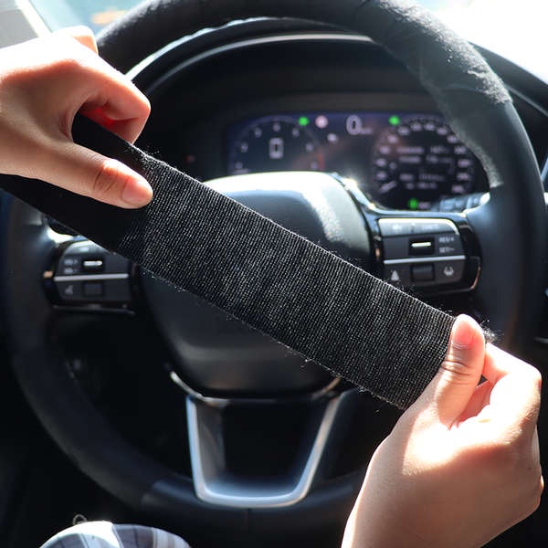 Vỏ Bọc Vô Lăng Xe Hơi Bằng flannel Siêu Mỏng Thấm Hút Mồ Hôi