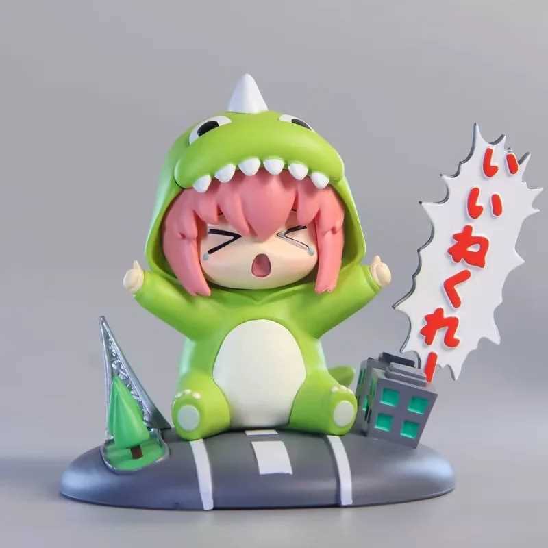 Mô Hình Đồ Chơi Khủng Long lonely rock q version Gkpochi Sốt Đỏ Xanh Lá Phong Cách Mới Phổ Biến Trang Trí Búp Bê anime