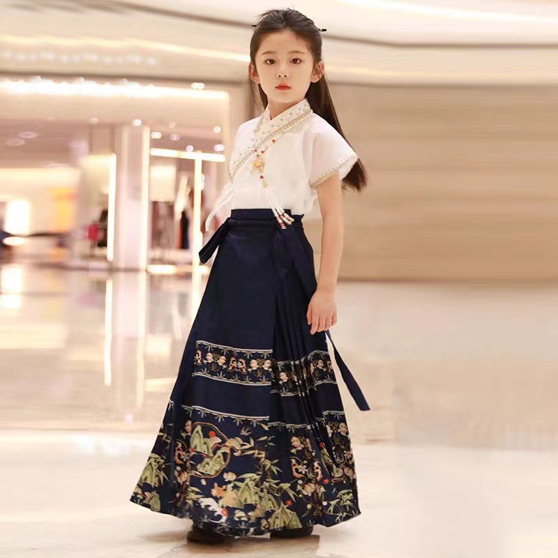 Bộ Hán Phục Hóa Trang Công Chúa Phong Cách Trung Hoa Cổ Điển Cho Bé Gái