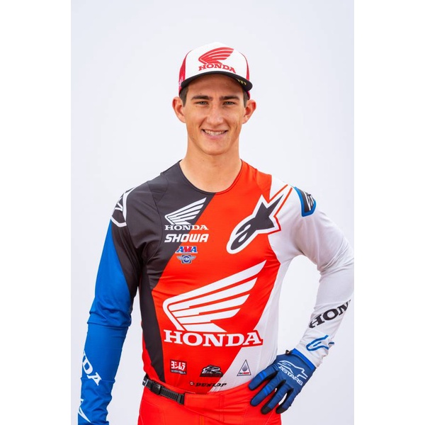 Áo Thun Đua Xe Tay Dài honda jersey Cho Nam